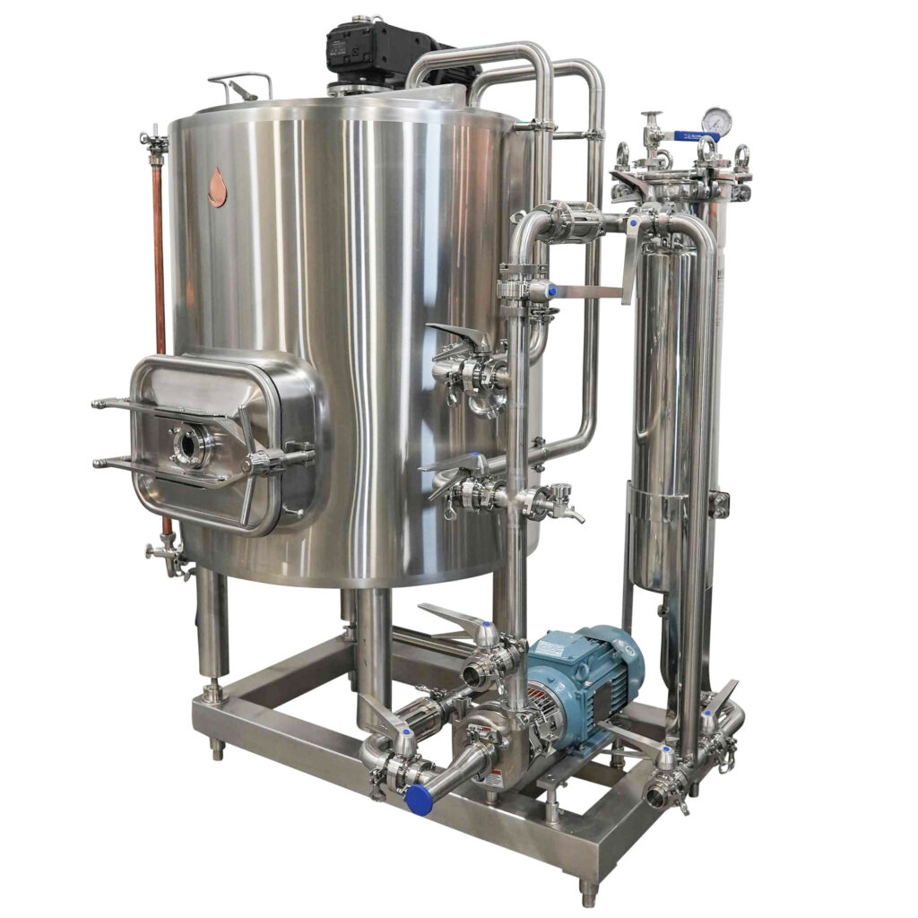60 gallon coffee steeping system, also referred to as a coffee brewhouse or commercial coffee brewing tank