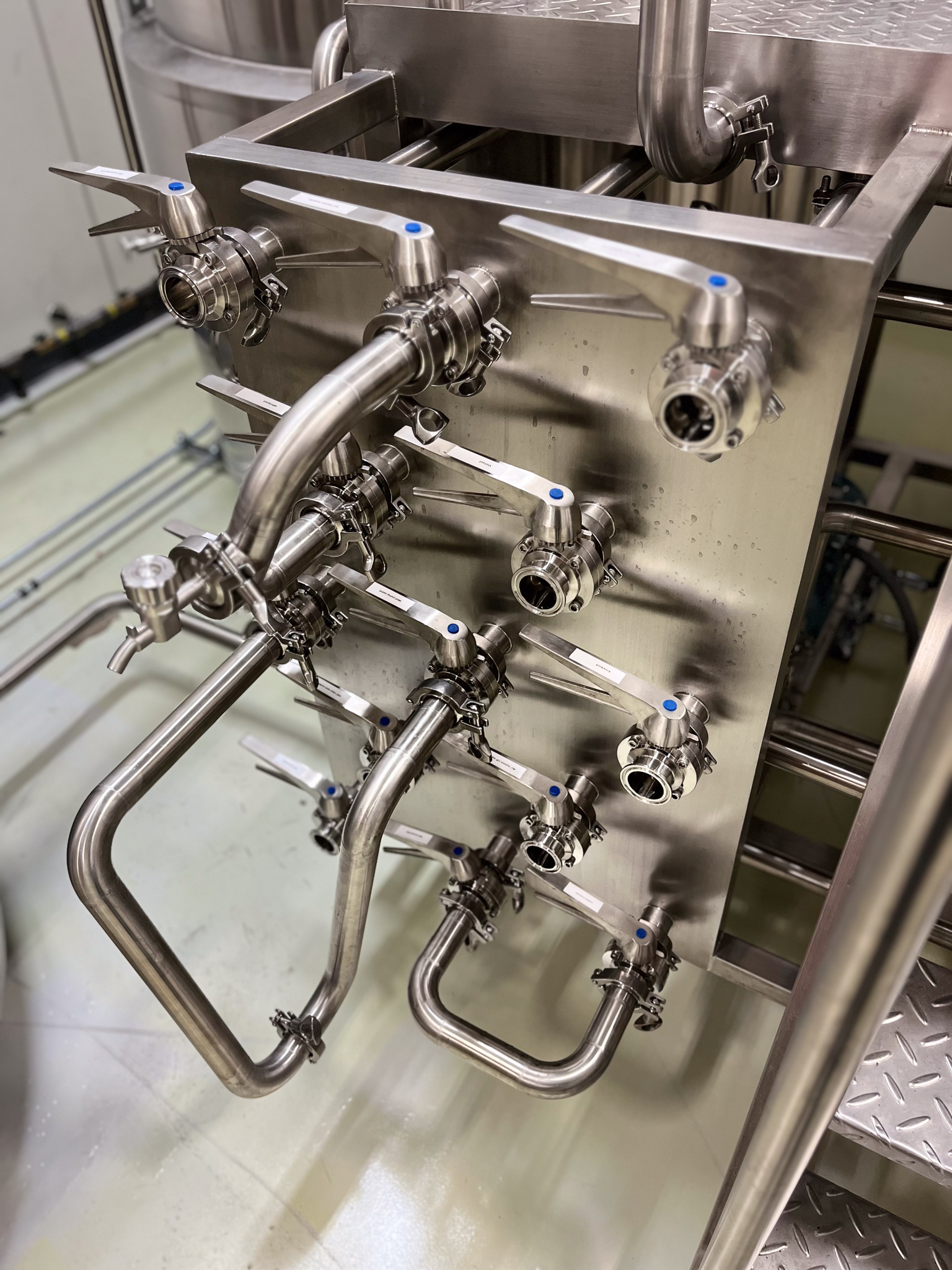 photo of brewhouse switch panel