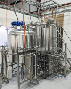 RTD beverage blending skid
